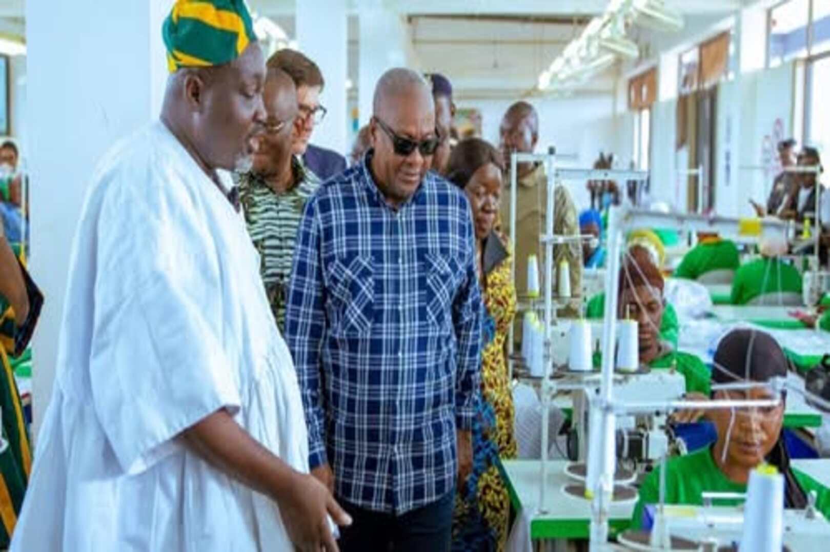 Ghana: Mahama inaugurates €10.2 million textile factory in northern Ghana